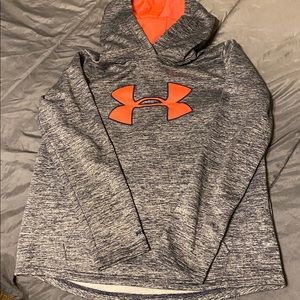 Under Armour Storm Pink/Grey Hoodie